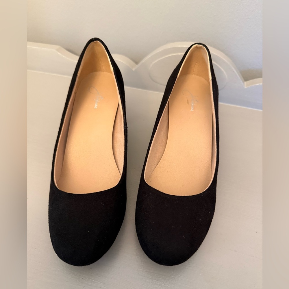 Elegant Black Women's Kitten Heels